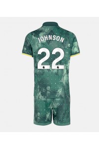 Fotbalové Dres Tottenham Hotspur Brennan Johnson #22 Dětské Třetí Oblečení 2024-25 Krátký Rukáv (+ trenýrky)